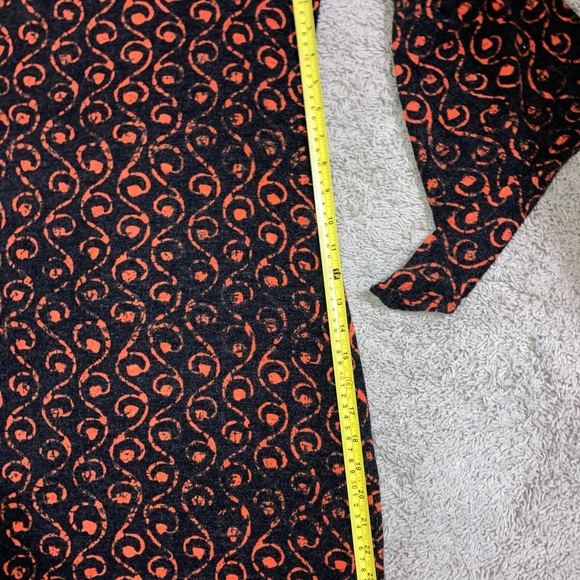 Cute patterned Black n Red dress - Picture 7 of 7